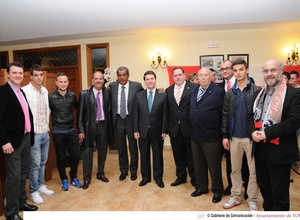 Imagen del X aniversario de la Peña Atlética 1903 de Toledo